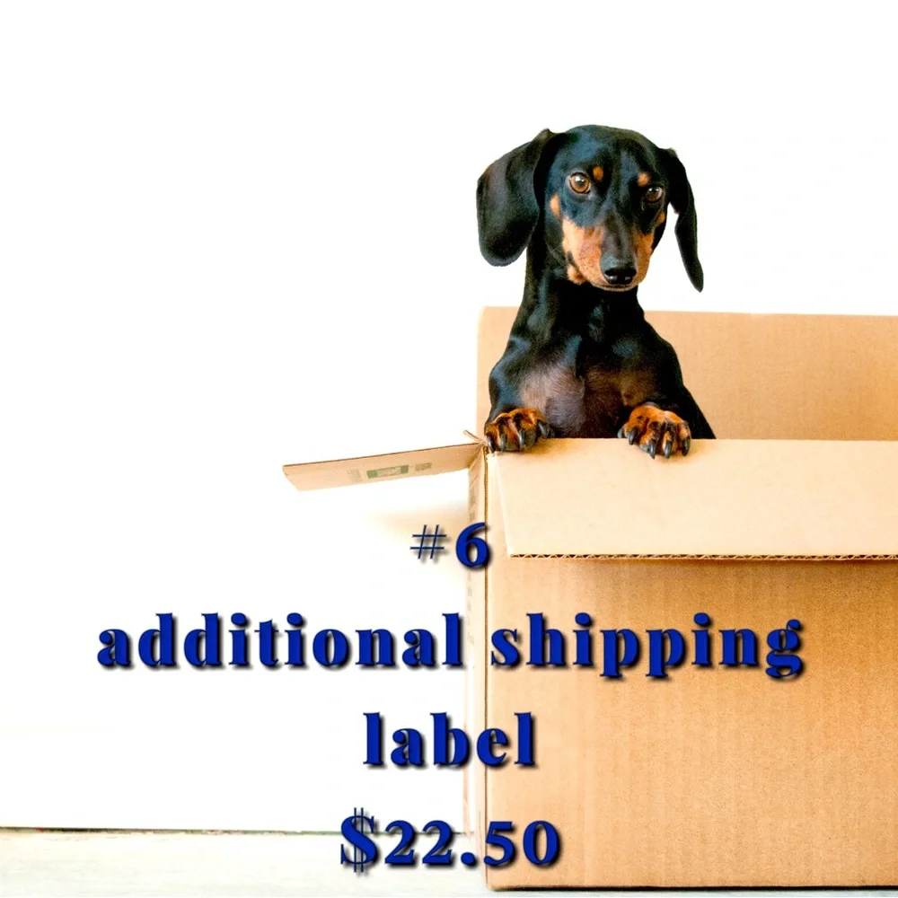 Additional Shipping Label #𝟔